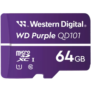 Western Digital Purple 64GB SC Ultra Endurance microSD Card